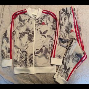 Youth Adidas track suit